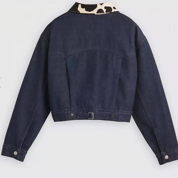 Levi's® X Toy Story Type Ii Jacket,S,M,L, XL,Retail $138.00,Cow Print Dark Wash - Picture 2 of 16